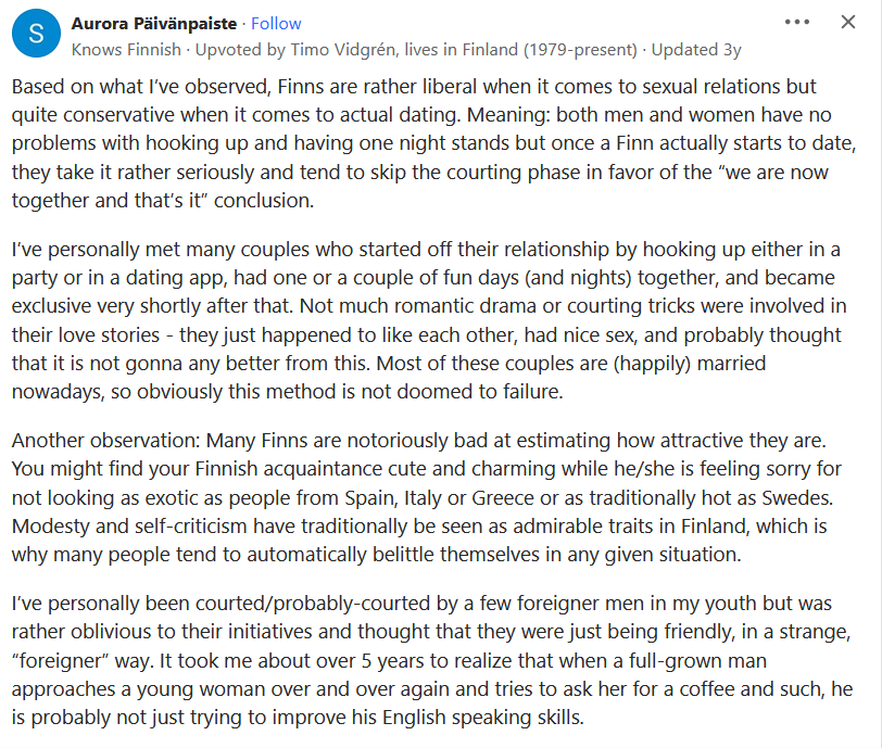 Experience Marriage With Finna Girls